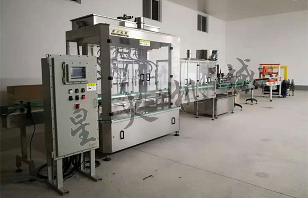 化學試劑防爆灌裝機客戶案例