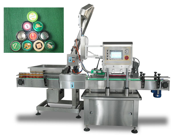 全自動(dòng)真空灌裝旋蓋機(jī)